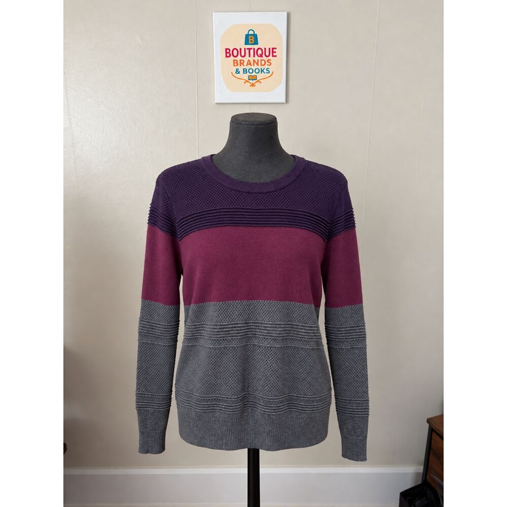 Market & Spruce Quintana Sweater in Magenta Size M